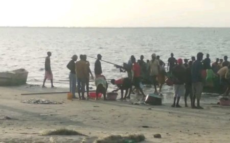 PESCADORES DA ZONA SUL DE LUANDA (Ramiros) INSATISFEITOS COM AUSÊNCIA DO PEIXE NO MAR