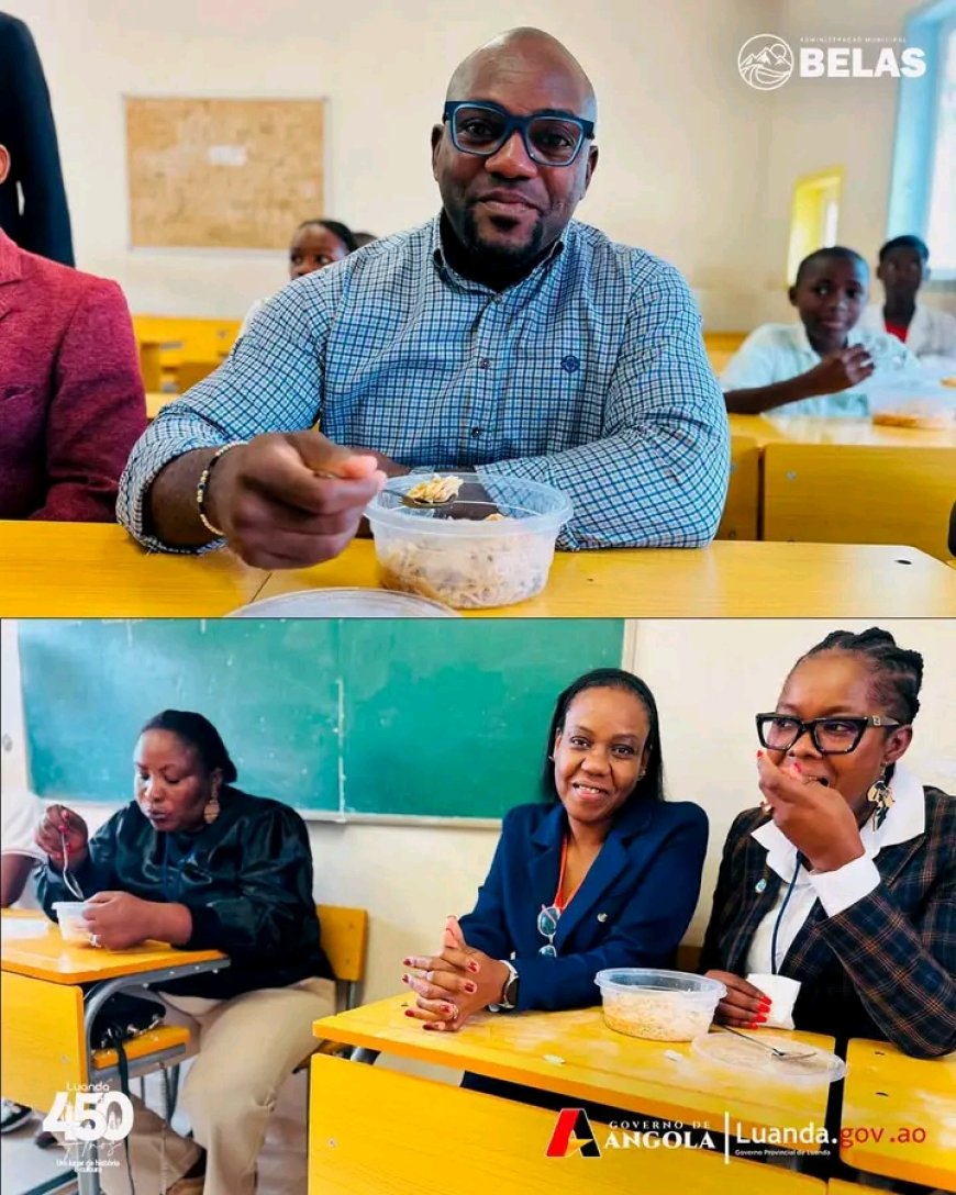 Administrador Municipal de Belas visita Escola Pública na Cateba no âmbito do Programa de Alimentação Escolar
