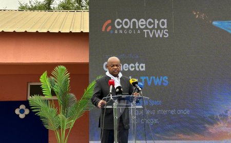 Ministro Mário de Oliveira lança Conecta Angola TVWS no Ramiros e garante internet para 10km à volta